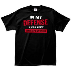 엘에이임프린츠 인 마이 디펜스 티셔츠