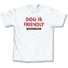 엘에이임프린츠 도그 이즈 프렌들리 티셔츠