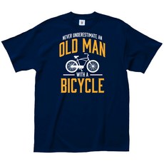 엘에이임프린츠 올드 맨 위드 어 바이시클 티셔츠