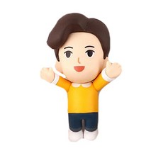엑소 피규어 키링 세트 2019 럭키 에디션 수호 VER, 피규어키링 + 포토카드 + 손거울 + 응원리본 + 행운스티커, 랜덤 발송