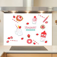 샤이니아트 주방아트보드 달코미디저트 07 화이트, 1개