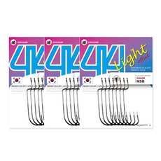 CATS CLAW 414 燈偏鉤 NSB 8p, 3片