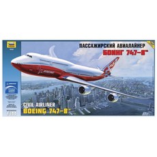 ZVEZDA 1:144波音747-8塑料模型, 1個