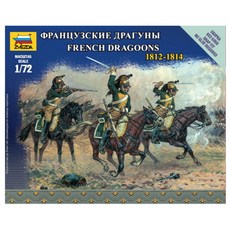 ZVEZDA 1:72 法國龍拿破崙戰爭塑料模型, 1個