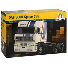 ITALERI DAF 3600 空間駕駛室塑料模型卡車, 1個