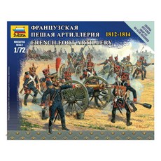 ZVEZDA 1:72法國步兵拿破崙戰爭塑料模型, 1個