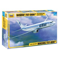 ZVEZDA 1:144波音737-800塑料模型, 1個