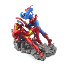 VKH複製雕像 1:6 美國隊長對決鋼鐵人 內戰 VKH207339FG 電影公仔, 1個