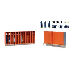 Frasier Replica 1:87 衣櫃與衣服 PRS177083FG 迷你模型 人體模型公仔, 混色