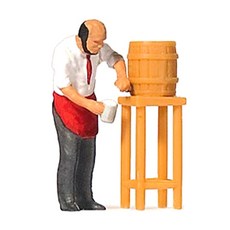 Frezer Replica 1:87 接啤酒的人 PRS281926FG 迷你模型 人偶, 1個