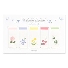 왈가닥스 마그네틱 북마크 5p 세트, 리틀가든 ver2, 1세트