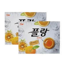 청우식품 플랑오렌지, 160g, 2개