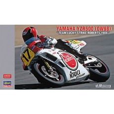 Hasegawa 1:12 YAMAHA YZR500 0W98 TEAM ROBERTS 1988 塑料模型 HG21707, 1個