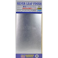 Hasegawa TF907 SILVER LEAF FINISH 塑料模型貼紙 HG71907, 單色