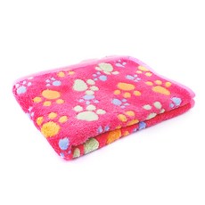 DM I Love Pet 寵物用加厚毯, 粉紅色