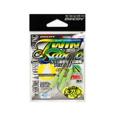 DECOY TWIN SABEL DJ67 白帶魚鐵板鉤 2入, 1個