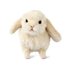 HANSA TOY 垂耳兔絨毛娃娃 7459 L, 11cm, 混合顏色