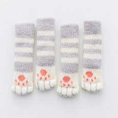 더자카 네코리빙 러블리캣 체어삭스, C타입, 8개