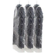 集市透明外套的乙烯基衣服罩, 1件, 100個