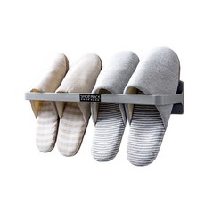 모나코올리브 무타공 두켤레 슈즈렉, 1개, 그레이