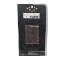 FSTAR model 1/700 Storm Avoiding Sign Mask for IJN AA Guns CV 프라모델 파츠, 혼합 색상, 1개