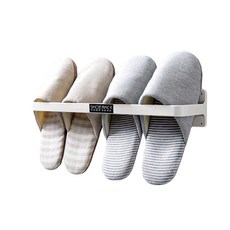 모나코올리브 무타공 두켤레 슈즈렉, 1개, 화이트