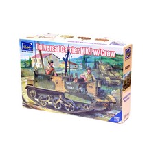riich 1/35 Universal Carrier Mk.I w/Crew塑料模型裝甲車, 1個