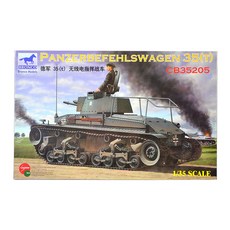 BRONCO 1:35 Panzerbefehlswagen 35t塑膠模型坦克, 1個