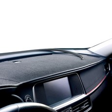 Carnix 隔熱防滑儀表板避光墊 黑色 + 儀表板飾條 深灰色, Actyon(內建)/Kyron(內建)/Korando Sports(內建) SS-06, 雙龍