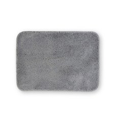 sina&somo 絨毛腳踏墊, 灰色的