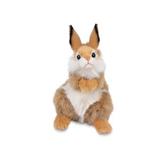 HANSA TOY 7449 棕色兔子絨毛娃娃, 24cm, 混合顏色