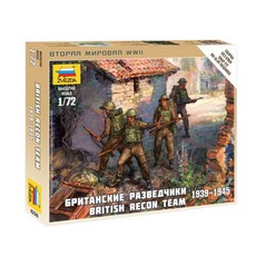 즈베즈다 1:72 British Recon Team 프라모델, 1개
