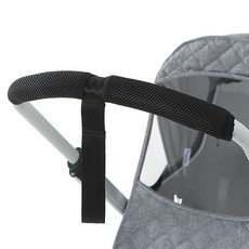 MomNest Bugaboo B3 B5專用嬰兒車把手套, 黑色網紋款, 1入