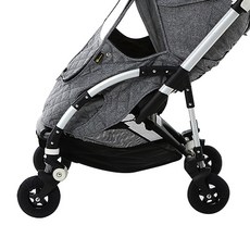 MomNest 孩童推車車輪套 Bugaboo Bee 3/Bee 5專用, 藍黑色, 4入