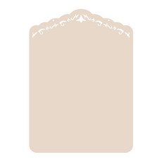 酷家居裝飾壓克力留言板 MO70 懸掛式, 淺褐色的