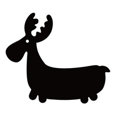 Ku居家裝飾壓克力留言板 MO75 黏貼式, 黑色的