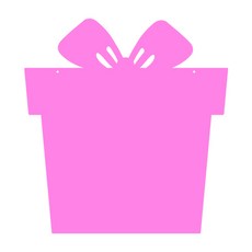 Koo 家居裝飾壓克力留言板 MO74 掛式, 粉色的