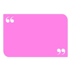 家居裝飾壓克力備忘錄版 MO72 黏貼式黑色, 粉色的