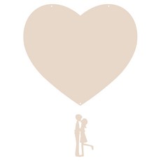 Koo 家居裝飾壓克力便條板 MO 98 掛式 米色