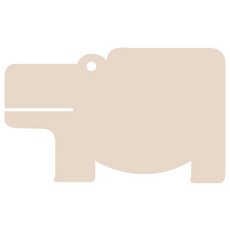 Coo 家居裝飾壓克力備忘錄板 MO77 黏貼式, 淺褐色的