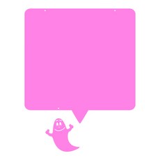 COO 居家裝飾 壓克力備忘錄板 MO 91 掛式 粉紅色