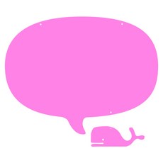 Koo 居家裝飾 壓克力備忘錄板 MO 95 掛式 粉紅色