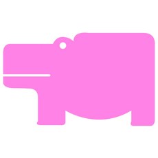 Ku 家居裝飾 壓克力留言板 MO77 黏貼式, 粉色的