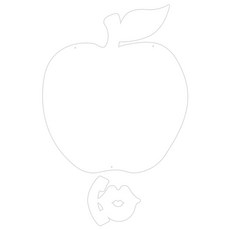 쿠 홈 인테리어 아크릴 메모판 MO 100 걸이형 화이트