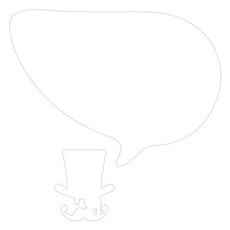 Coo 家居裝飾壓克力記事板 MO 96 黏貼式 白色