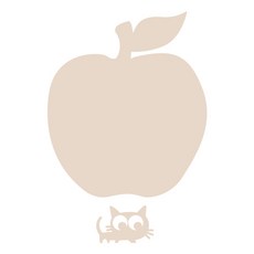 COO 家居裝飾壓克力便條板 MO 90 黏貼式 米色