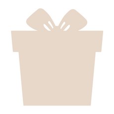 Coo 家居裝飾壓克力便條板 MO74 黏貼式, 淺褐色的