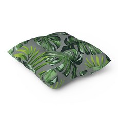 비주얼팩토리 빅쿠션 사각형 보태니컬, 그레이