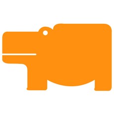 家居裝飾壓克力備忘錄版 MO77 黏貼式 橙色