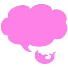 Coo 家居裝飾壓克力便條板 MO 99 黏貼式 粉紅色